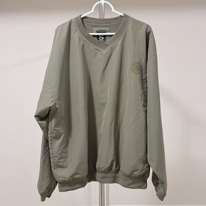 Vintage Gear for Sports Men's McWilliams Wines Olive Wind Shirt